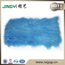 Placa azul blanqueada de alta calidad al por mayor de la piel del cordero de Tíbet